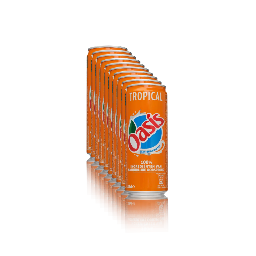 Oasis Tropical 330ML 10-Pack