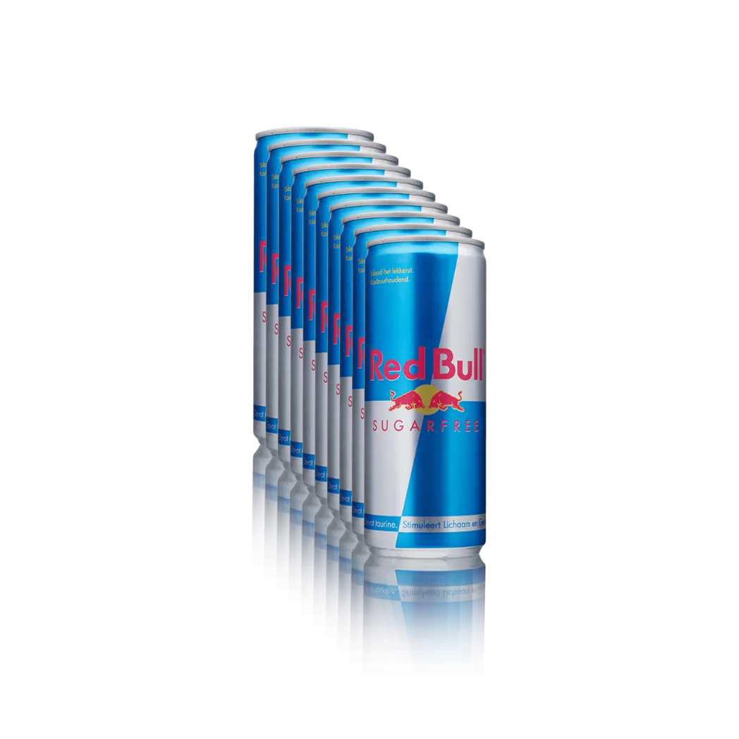 Red Bull Suikervrij 330ML 10-Pack