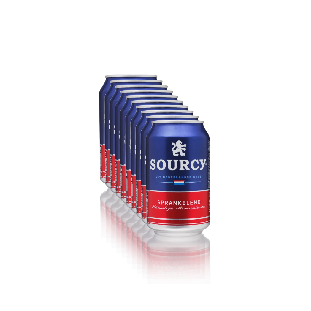 Sourcy Sprankelend (Rood) 330ML 10-Pack