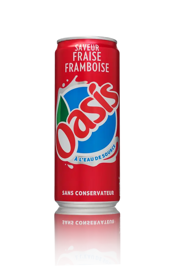Oasis Aardbei Framboos 330ML